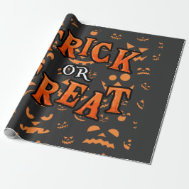 ハロウィンのお菓子をくださいラッピングペーパー ラッピングペーパー