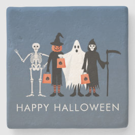 ハロウィンのお菓子をください ストーンコースター