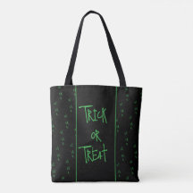 ハロウィンのお菓子をくれなきゃイタズラしちゃうぞグリーンとブラック