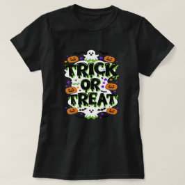 ハロウィンのお菓子をくれなきゃイタズラするぞ Tシャツ