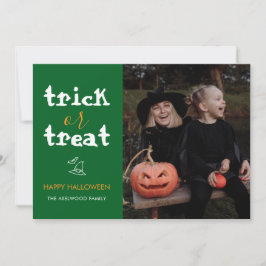 ハロウィンのお菓子をちょうだいスクリプト写真 シーズンカード