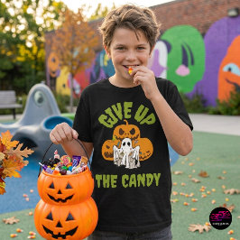 ハロウィンのお菓子を諦めろ Tシャツ