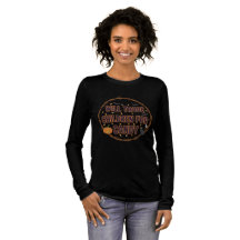 ハロウィンのお菓子交換ジョークTシャツ パンプキン 