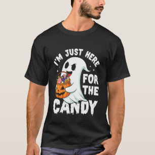 ハロウィンのお菓子目当てパロディー ロリポップ Tシャツ