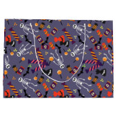 ハロウィンのお菓子袋 ラージペーパーバッグ (裏面)