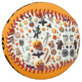 ハロウィンのお菓子（お菓子をくれなきゃイタズラしちゃうぞ） ソフトボール (正面左)