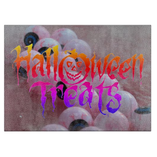 ハロウィンのお菓子 カッティングボード (正面)