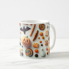 ハロウィンのお菓子 コーヒーマグカップ