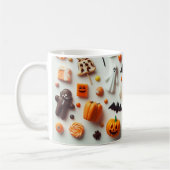 ハロウィンのお菓子 コーヒーマグカップ (左)
