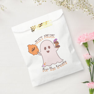 ハロウィンのお菓子 ゴーストとスイーツ パーティー フェイバーバッグ