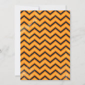 ハロウィンのお菓子 誕生日パーティーの招待状 招待状 (裏面)