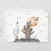 ハロウィンのお誕生日写真におすすめの感謝カード サンキューカード (裏面)