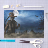 ハロウィンのかかしのティッシュペーパー 薄葉紙 (クラフト)