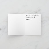 ハロウィンのかかし カード (内部)