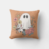 ハロウィンのかっこいい可愛いおばけ クッション (正面)