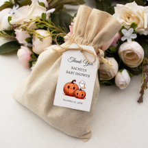 ハロウィンのかぼちゃとブー | ベビーシャワーのお礼