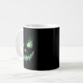 ハロウィンのかぼちゃのランタン おばけの子供たち コーヒーマグカップ (正面左)