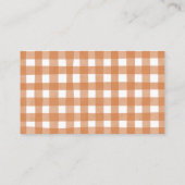 ハロウィンのかぼちゃの詳細 エンクロージャーカード (裏面)