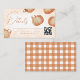 ハロウィンのかぼちゃの詳細 エンクロージャーカード