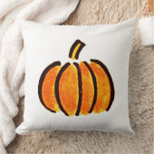 ハロウィンのかぼちゃの鉛筆画, かぼちゃ クッション (ブランケット)