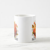 ハロウィンのかぼちゃの飾り コーヒーマグカップ (中央)