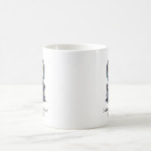 ハロウィンのかぼちゃ満月の幽霊城 コーヒーマグカップ (中央)