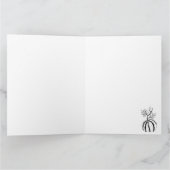 ハロウィンのかぼちゃ カード (内部)