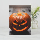 ハロウィンのかぼちゃ シーズンカード (スタンド正面)