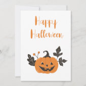 ハロウィンのかぼちゃ シーズンカード (正面)