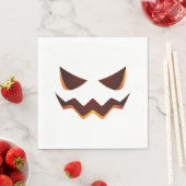 ハロウィンのかぼちゃ スタンダードランチョンナプキン (インサイチュ)