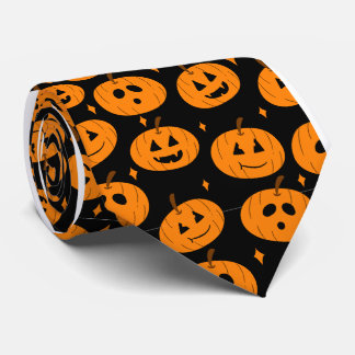 ハロウィンのかぼちゃ ネクタイ スーツ小物