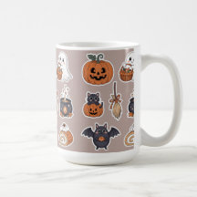 ハロウィンのかわいいおばけのトリックアンドトリート