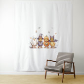 ハロウィンのかわいいアヒルの衣装 タペストリー (インサイチュ)