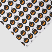 ハロウィンのかわいいカボチャ 薄葉紙 (詳細)