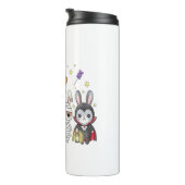 ハロウィンのかわいいバニーの衣装 タンブラー (回転右)