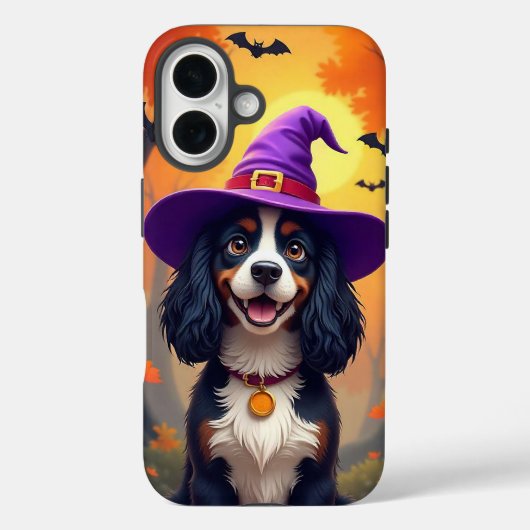 ハロウィンのかわいいパピーと落ち着いたオータムビベス 📱💫 Case-Mate iPhoneケース (裏面)
