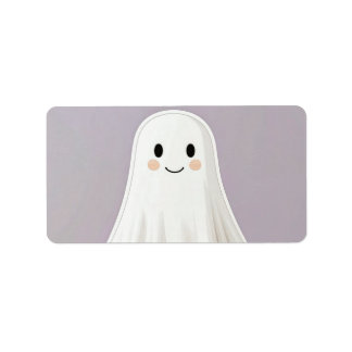 ハロウィンのかわいいフレンドリーアドレスシール ラベル