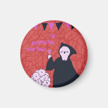 ハロウィンのかわいい死神