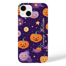 ハロウィンのかわいい笑顔のかぼちゃを