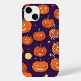 ハロウィンのかわいい笑顔のかぼちゃを Case-Mate iPhone 14ケース