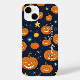 ハロウィンのかわいい笑顔のかぼちゃを Case-Mate iPhone 14ケース