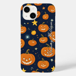 ハロウィンのかわいい笑顔のかぼちゃを Case-Mate iPhone 14ケース
