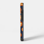 ハロウィンのかわいい笑顔のかぼちゃを iPhoneケース (左側面)