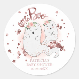 ハロウィンのかわいい赤ちゃん歓迎会のクラス ラウンドシール