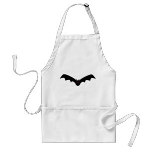 ハロウィンのこうもりのエプロン スタンダードエプロン