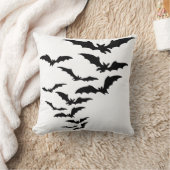 ハロウィンのこうもり クッション (ブランケット)
