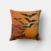 ハロウィンのこうもり クッション (裏面)