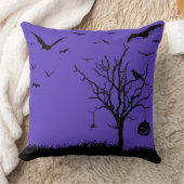 ハロウィンのこうもり クッション (ブランケット)