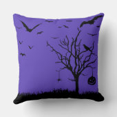 ハロウィンのこうもり クッション (裏面)