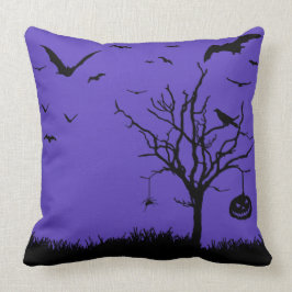 ハロウィンのこうもり クッション